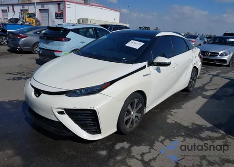 2017 Toyota Mirai из США, поврежденный, VIN JTDBVRBD5HA001987